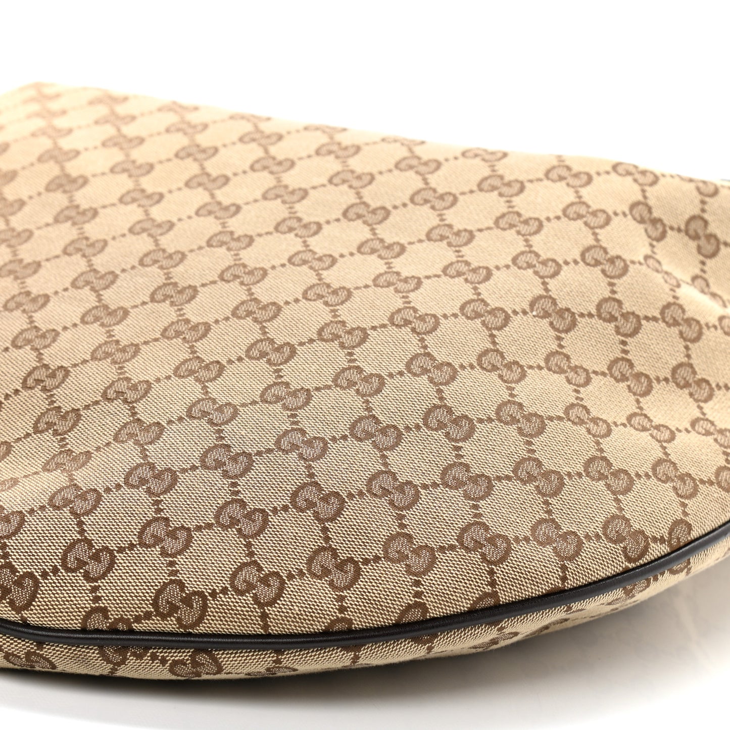 Monogram Large Wave Hobo Dark Brown
