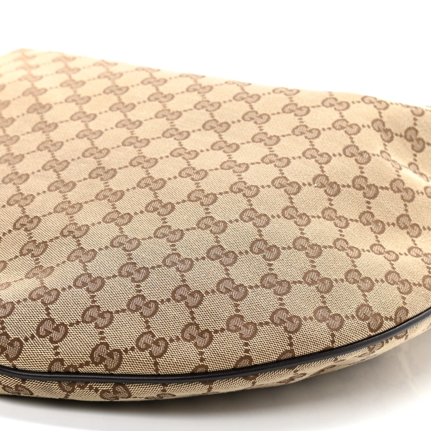 Gucci Monogram Large Wave Hobo Dark Brown 10 of 10