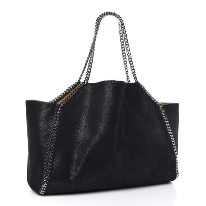 Stella McCartney Shaggy Deer Falabella Reversible Tote Black 4 of 11