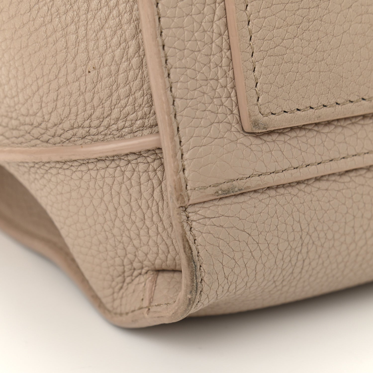 Saint Laurent Grained Calfskin Small Supple Sac De Jour Nude 14 of 17