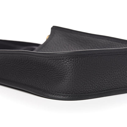 Hermes Taurillon Clemence Evelyne TPM Black 9 of 12