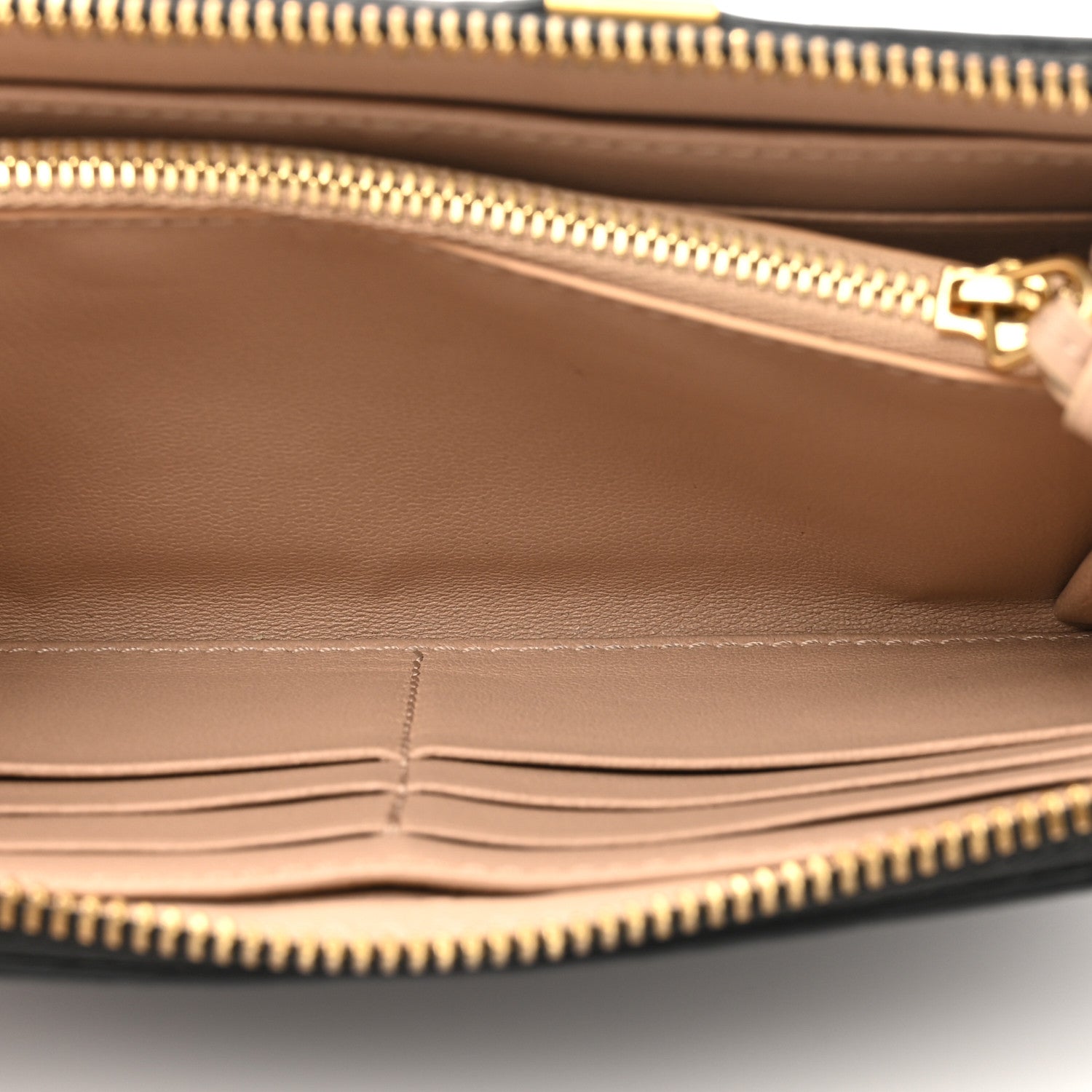 Chloe Grained Calfskin Marcie Long Zip Around Wallet Black 6 of 10