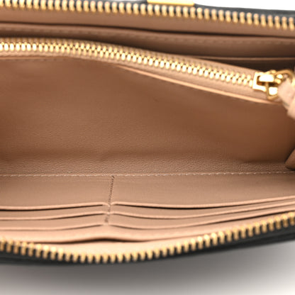 Chloe Grained Calfskin Marcie Long Zip Around Wallet Black 6 of 10