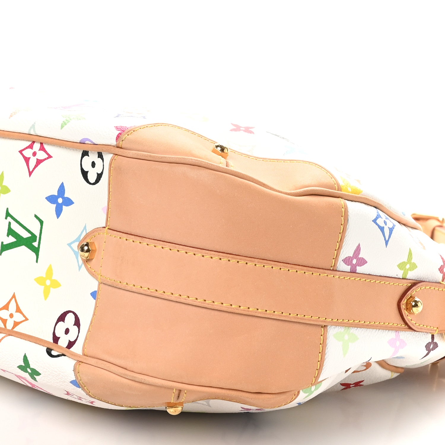 Louis Vuitton Monogram Multicolor Greta White 9 of 9