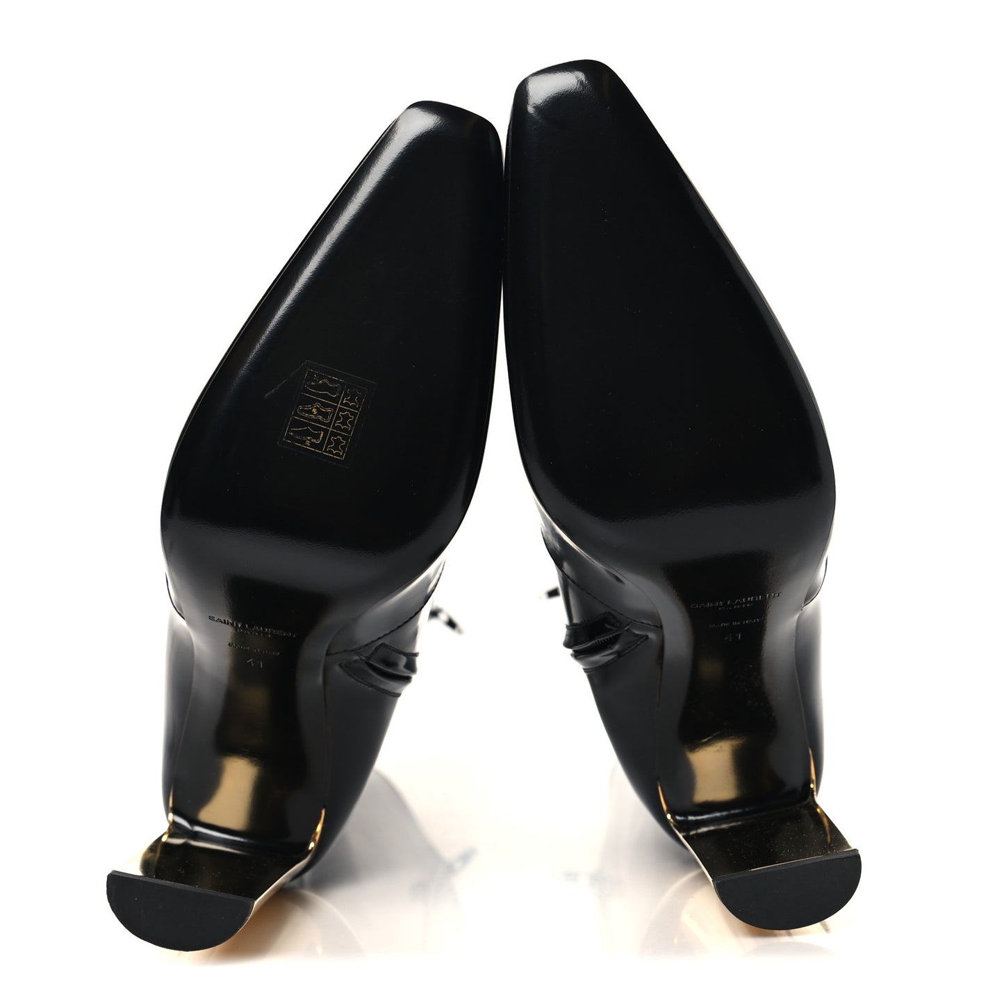 Vitello Marilyn Auteuil 105 Knee High Zip Boots 41 Black