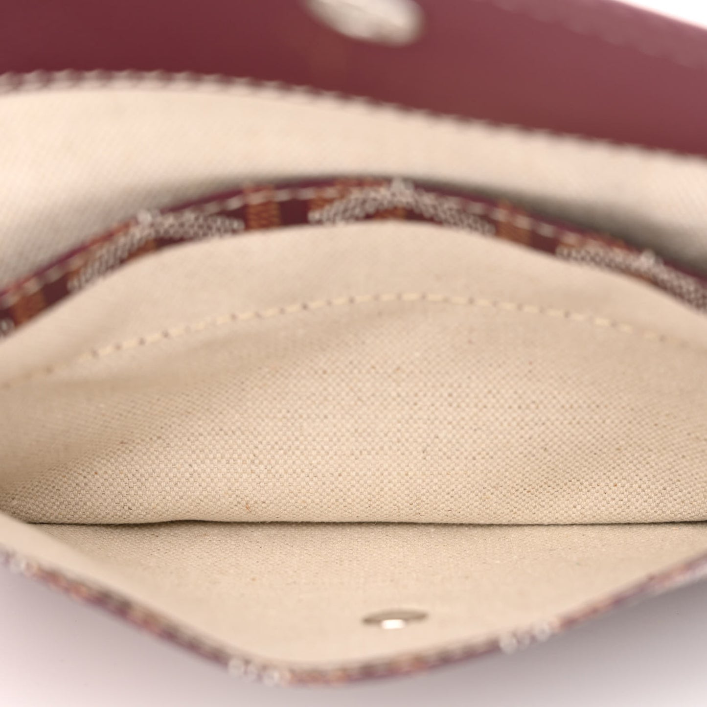 Goyardine Boheme Hobo Burgundy