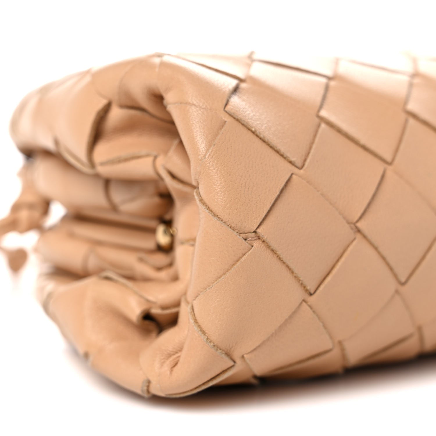 Bottega Veneta Nappa Intrecciato The Mini Pouch Almond 7 of 14