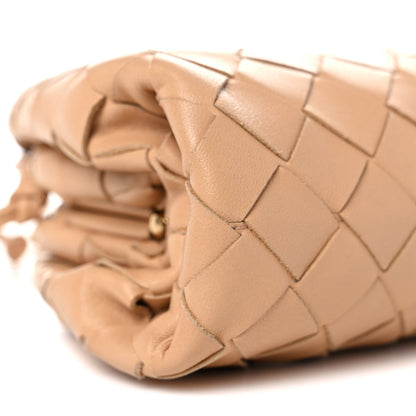 Bottega Veneta Nappa Intrecciato The Mini Pouch Almond 7 of 14