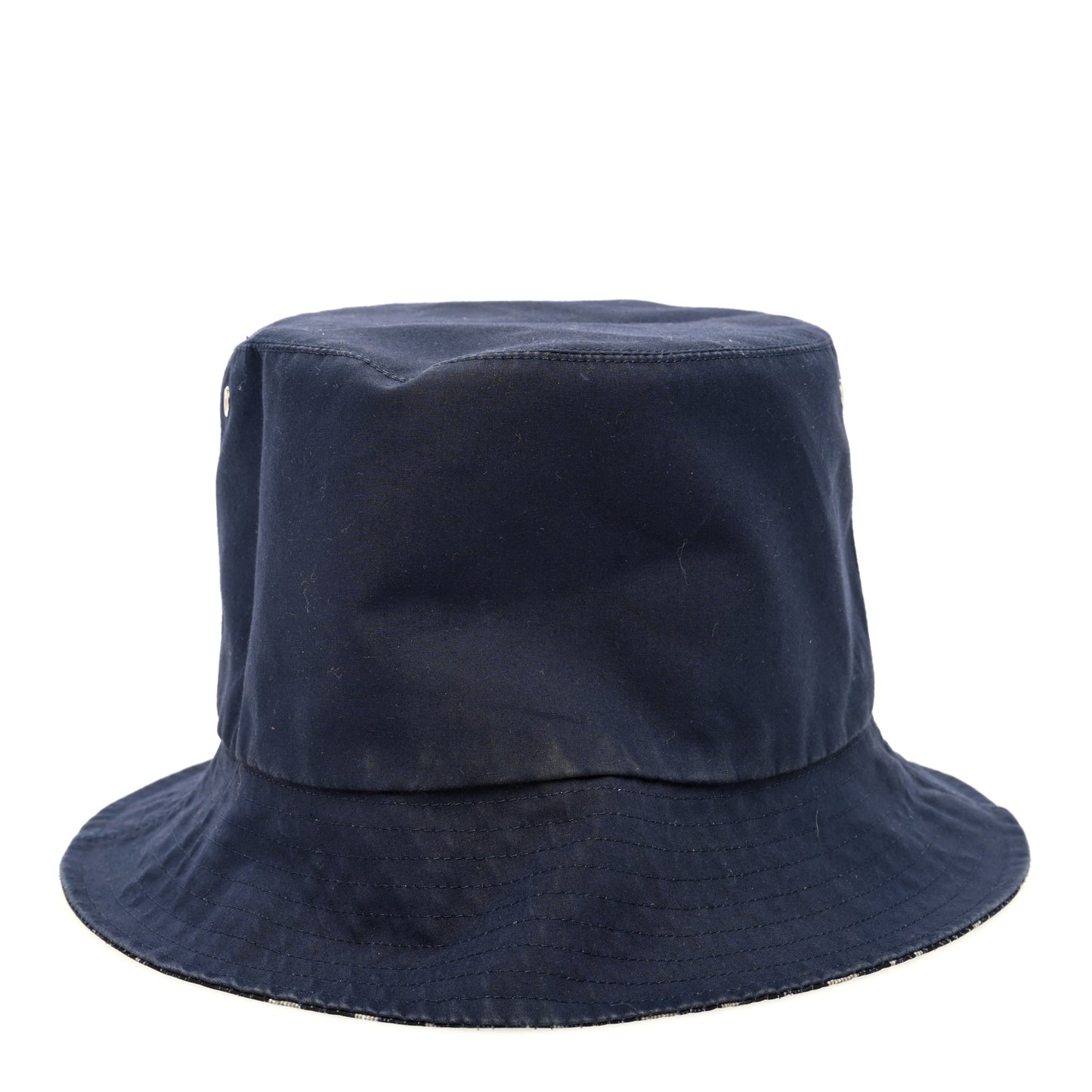 Oblique Reversible Teddy-D Brim Bucket Hat Blue