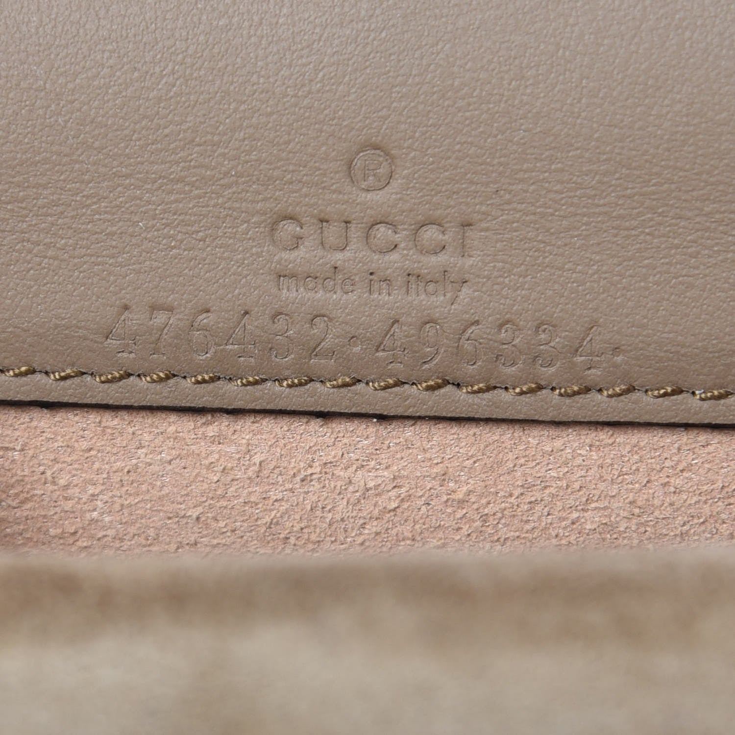 Gucci GG Supreme Monogram Super Mini Dionysus Shoulder Bag Taupe 6 of 8