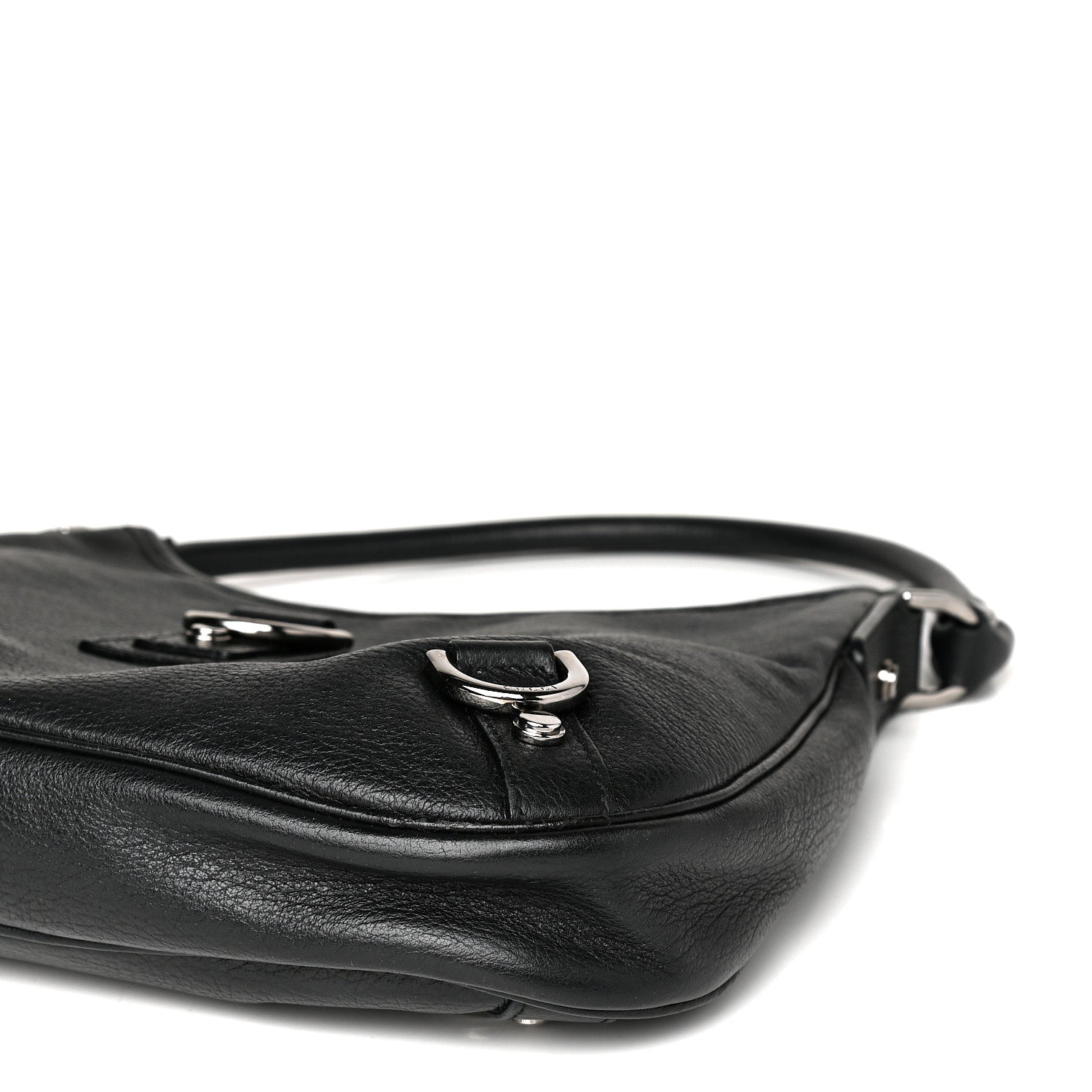 Gucci Calfskin Abbey D Ring Hobo Black 9 of 10
