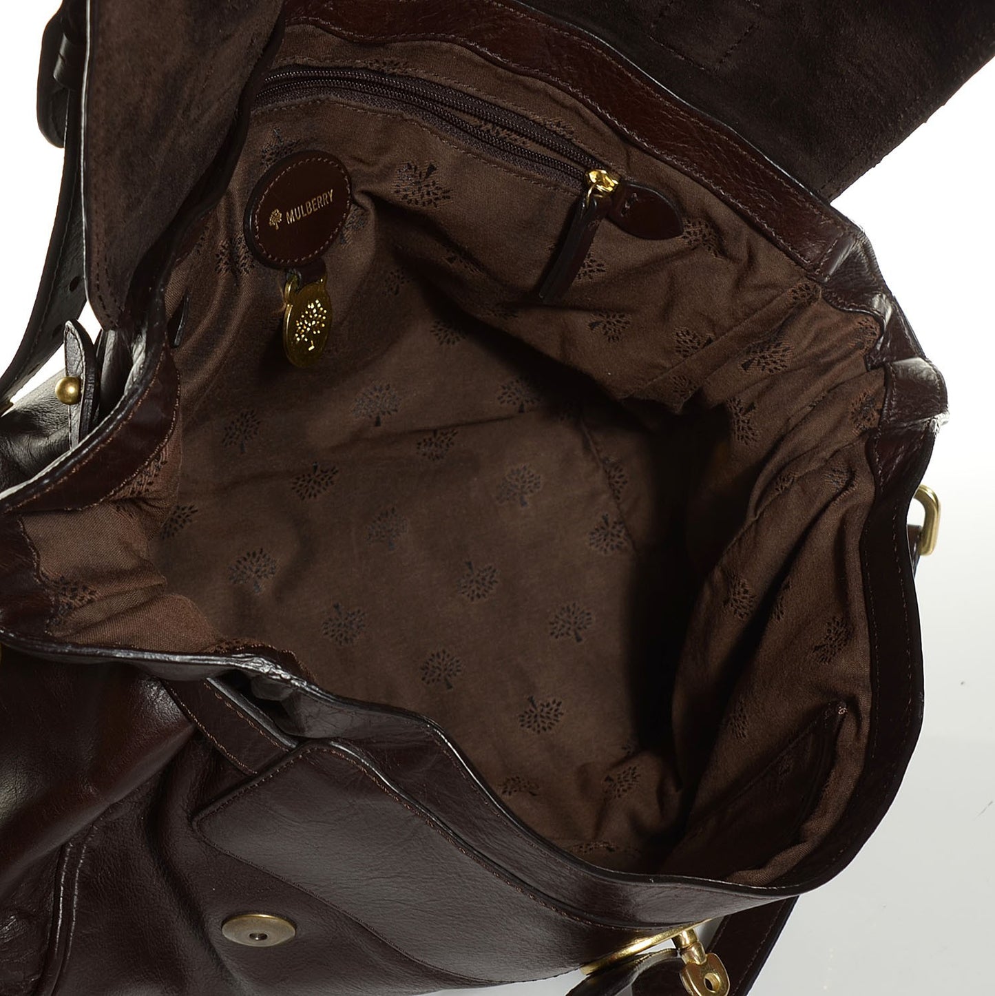 Soft Buffalo Leather Medium Alexa Chocolate