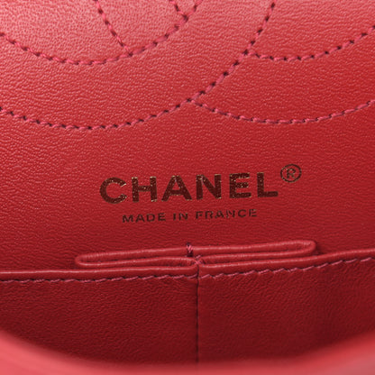 Chanel Calfskin Quilted 2.55 Reissue 225 Flap Red 6 of 16