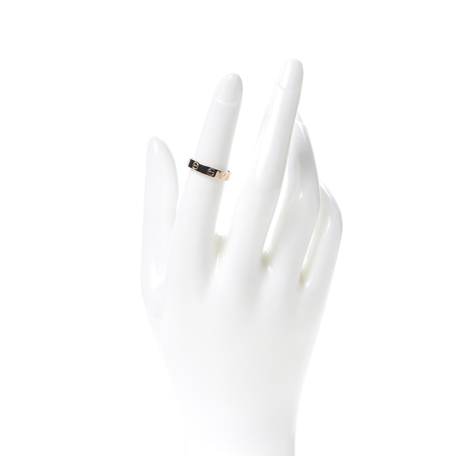 Cartier 18K Pink Gold 3.5mm LOVE Wedding Band Ring 50 5.25 2 of 5