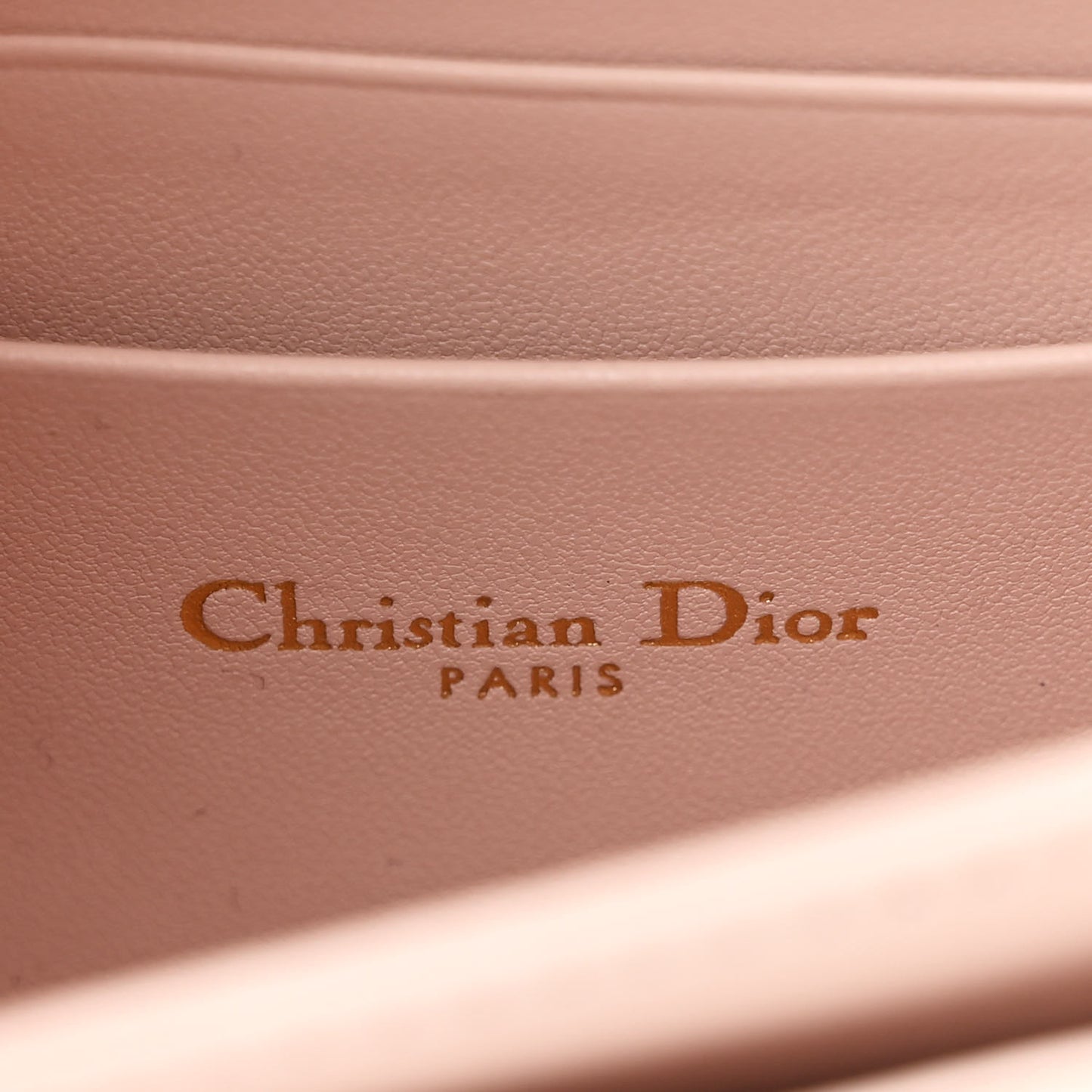 Lambskin Cannage Mini My Dior Top Handle Clutch Rose Poudre