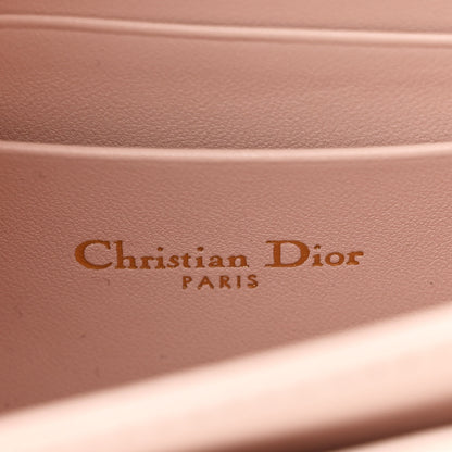 Christian Dior Lambskin Cannage Mini My Dior Top Handle Clutch Rose Poudre 7 of 13