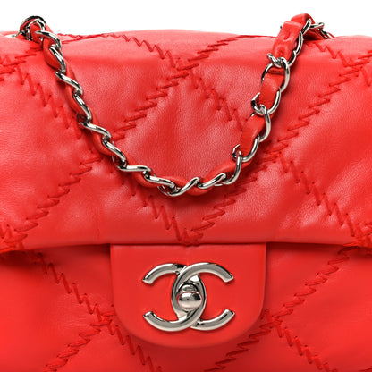 Chanel Lambskin Ultimate Stitch Flap Red 9 of 11