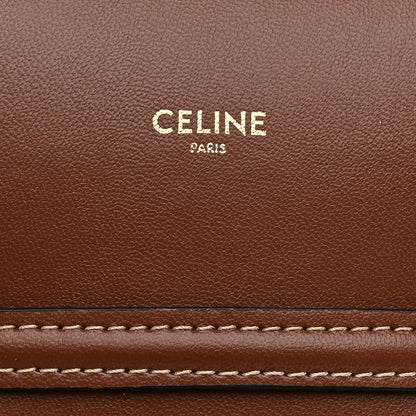 Celine Smooth Calfskin Sunglasses Pouch Tan 6 of 8