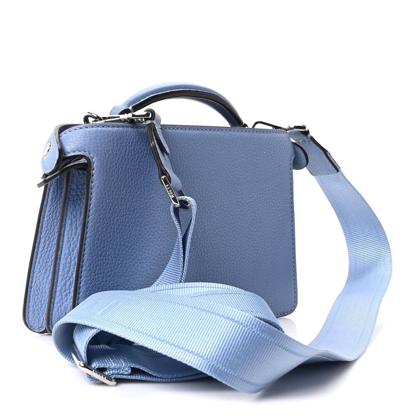 Cuoio Romano Vitello Cover Bi-Color Peekaboo I See U X Cross Satchel Tempesta