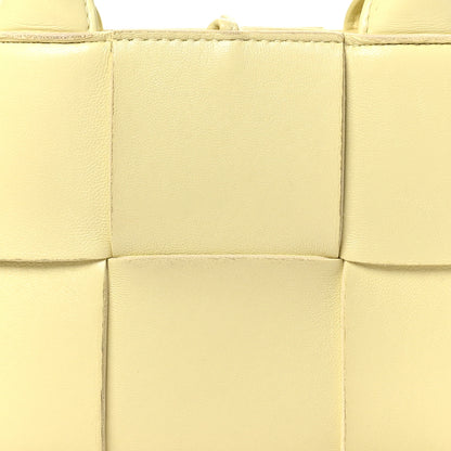 Bottega Veneta Nappa Maxi Intrecciato Mini Arco Tote Ice Cream 8 of 11