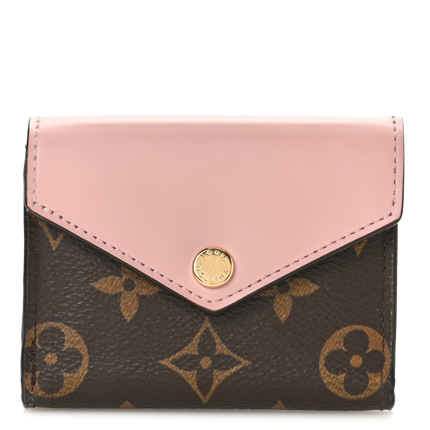 Louis Vuitton LOUIS VUITTON Monogram Zoe Wallet Rose Ballerine 1 of 8