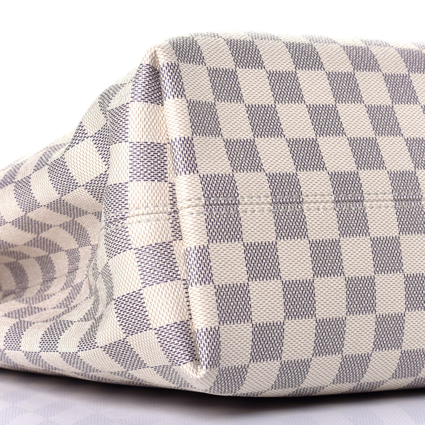 Damier Azur Graceful MM Rose Ballerine