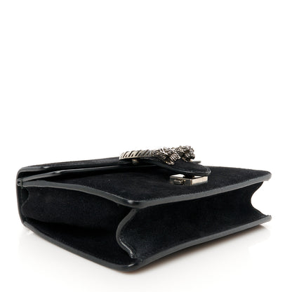Gucci Suede Mini Dionysus Shoulder Bag Black 4 of 10