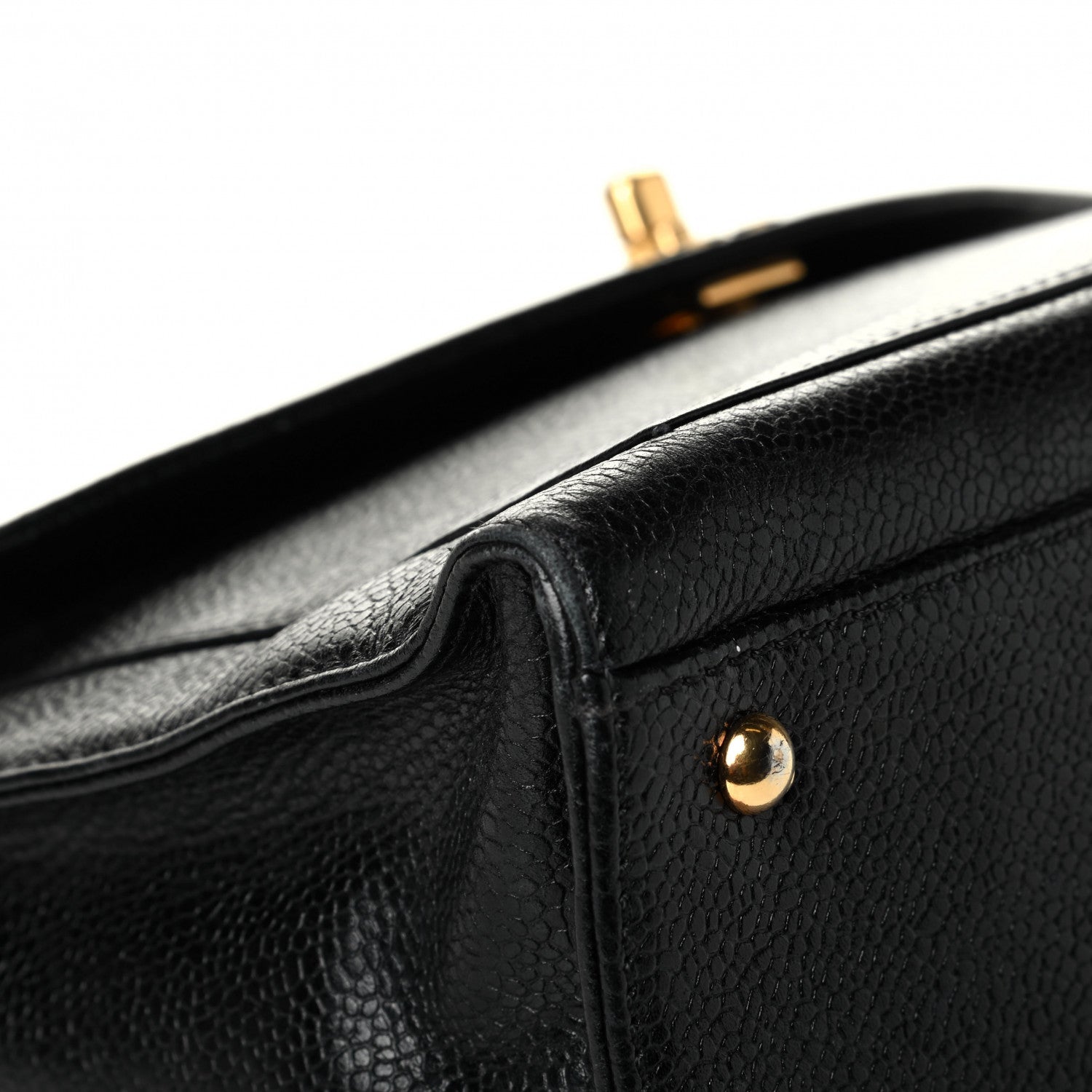 Chanel Caviar Flap Shoulder Bag Black 5 of 8