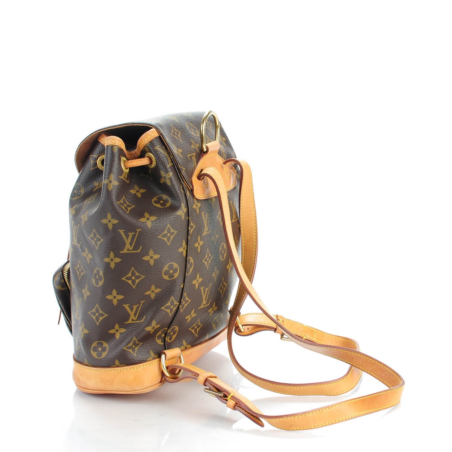 Louis Vuitton Monogram Montsouris MM Backpack 2 of 11