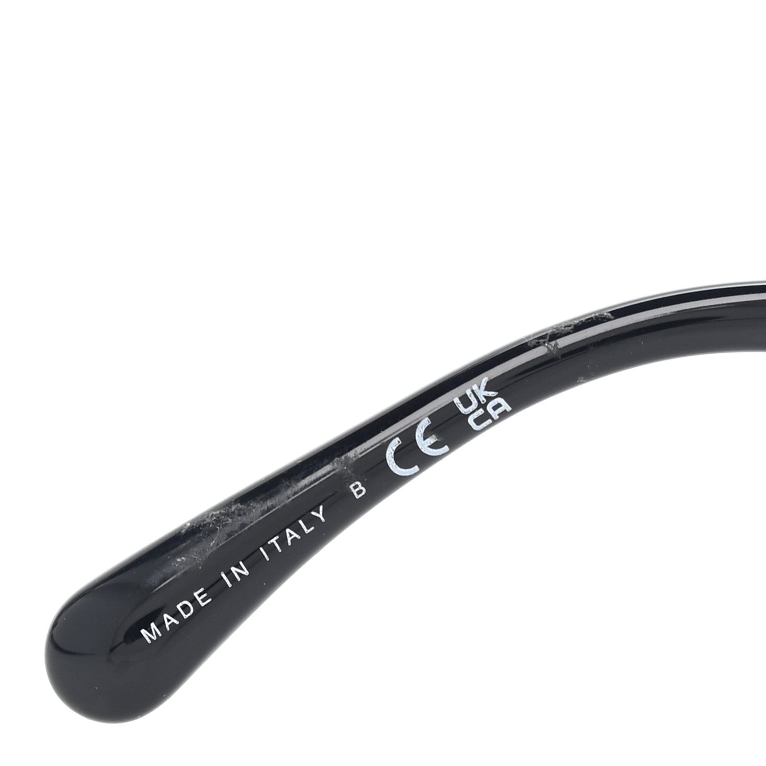 Chanel Acetate Strass Square Sunglasses 5422-B Black 5 of 8