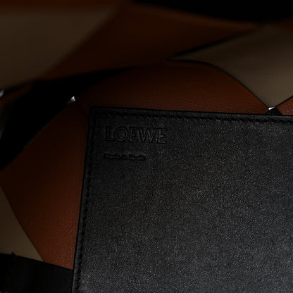 Loewe Calfskin Woven Studded Basket Surplus Bag Multicolor 6 of 12