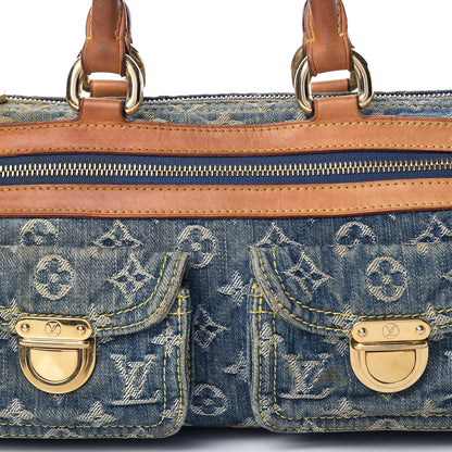 Louis Vuitton Monogram Denim Neo Speedy Blue 17 of 17