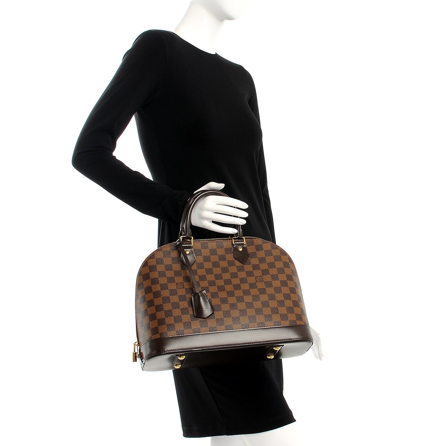 Louis Vuitton Damier Ebene Alma MM 2 of 7