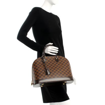 Louis Vuitton Damier Ebene Alma MM 2 of 7