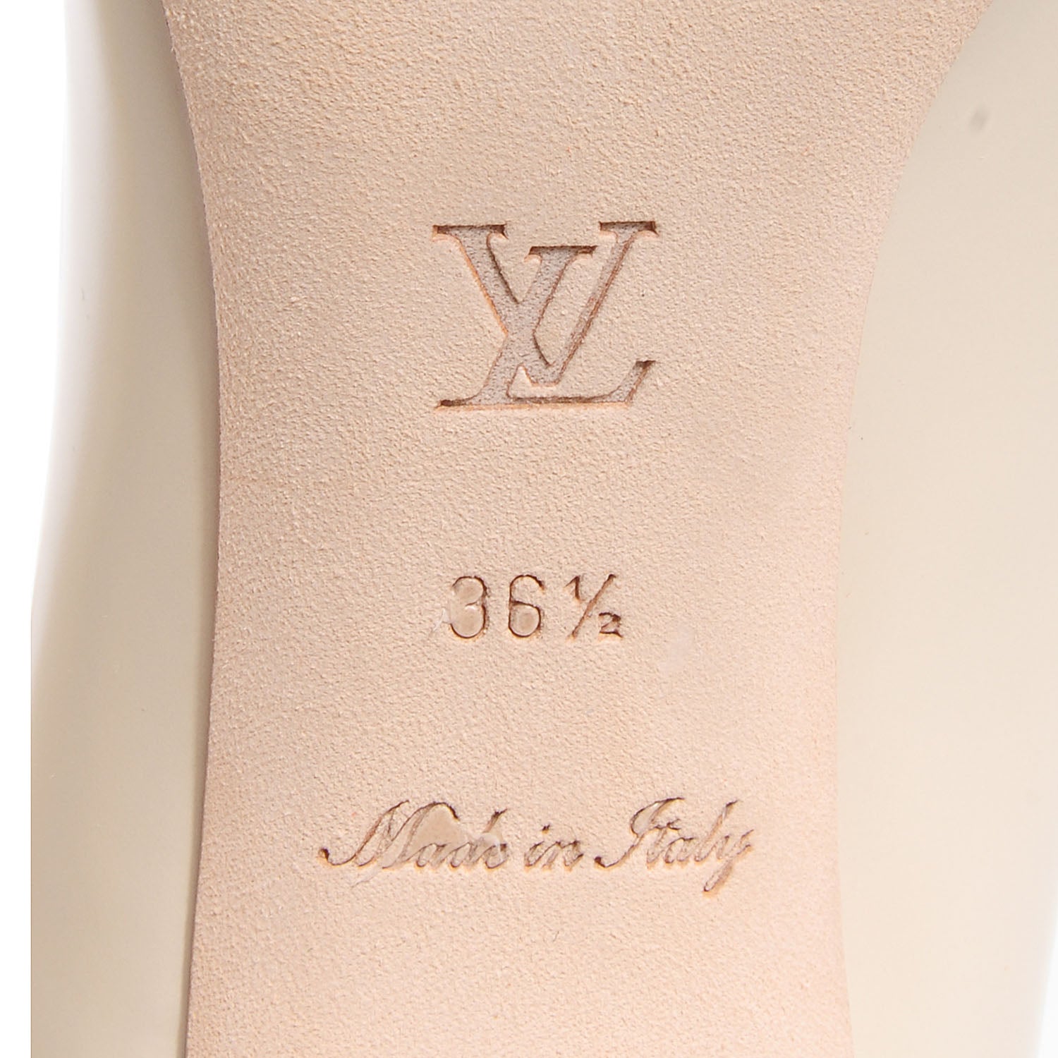 Louis Vuitton Calfskin Wonders Pumps 36.5 Off White 8 of 9