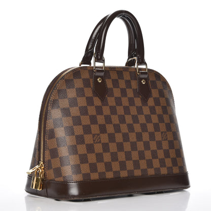 Louis Vuitton Damier Ebene Alma PM 3 of 12