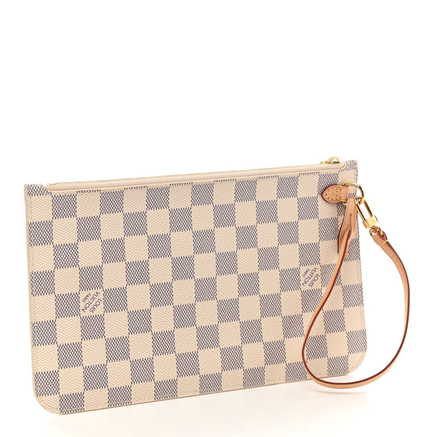 Louis Vuitton Damier Azur Neverfull MM GM Pochette 3 of 7