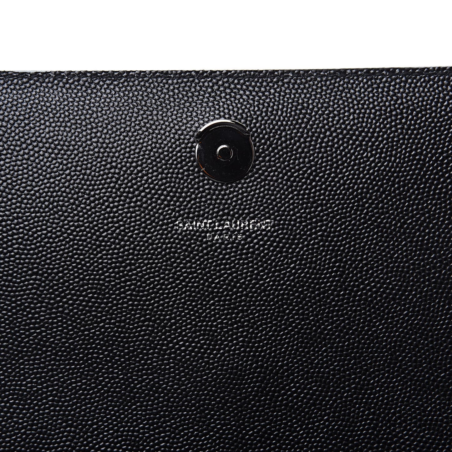 Grain De Poudre Medium Classic Monogram Kate Satchel Black White