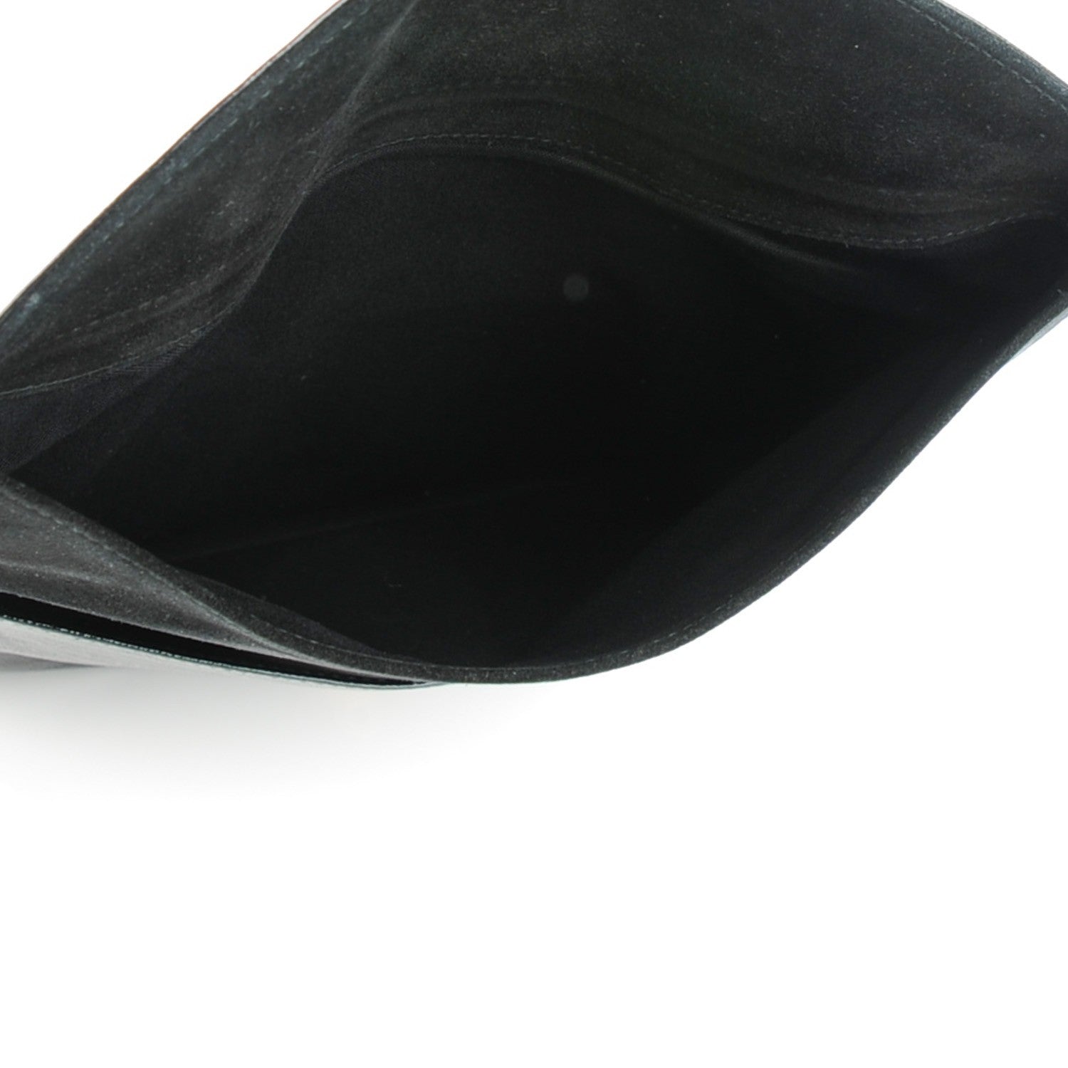 Saint Laurent Textured Patent Calfskin Belle De Jour Pochette Clutch Black 6 of 7