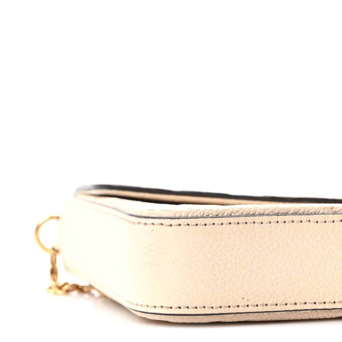 Empreinte Pochette Felicie Chain Wallet Cream