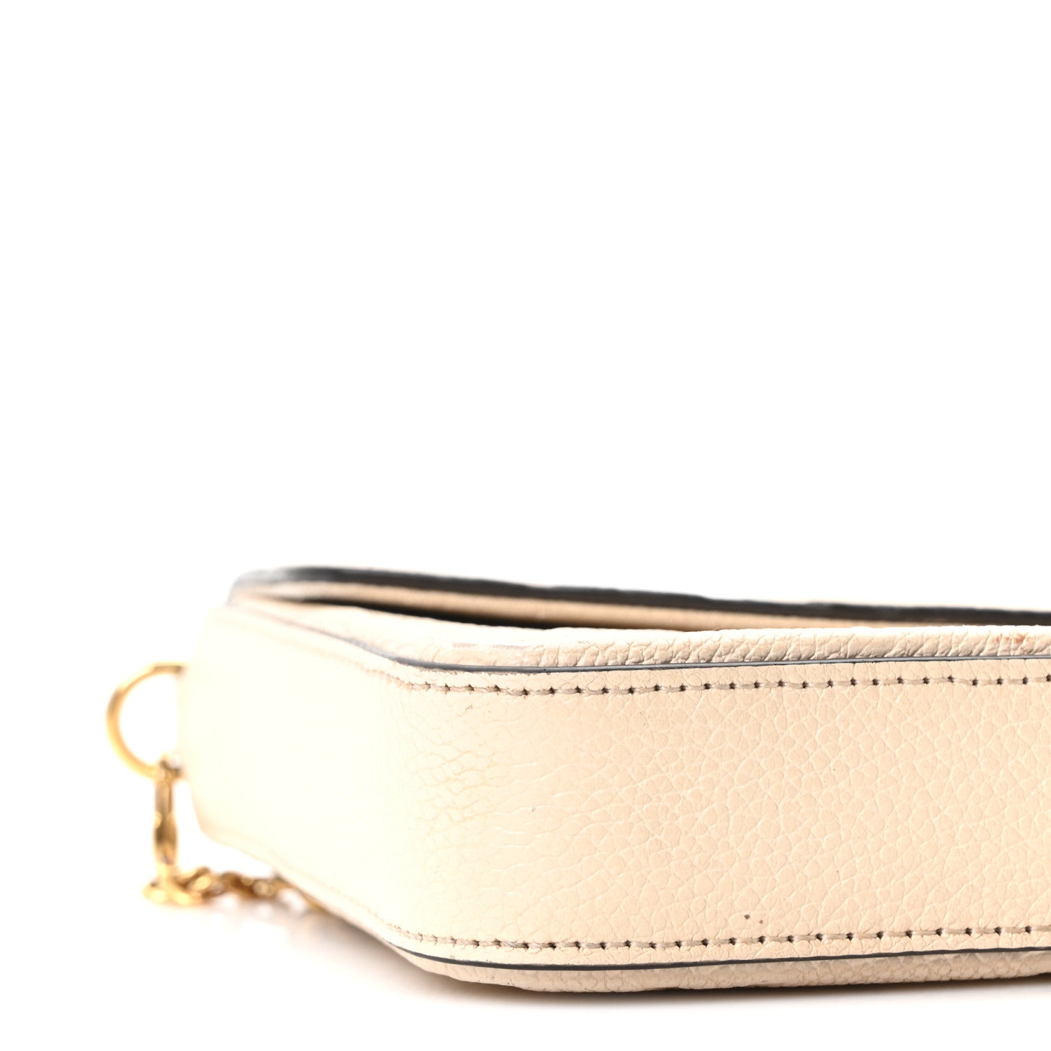 Louis Vuitton Empreinte Pochette Felicie Chain Wallet Cream 10 of 12