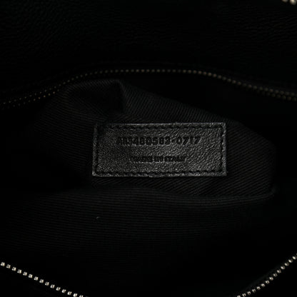 Saint Laurent Grained Calfskin Sac De Jour Souple North South Tote Black 7 of 12