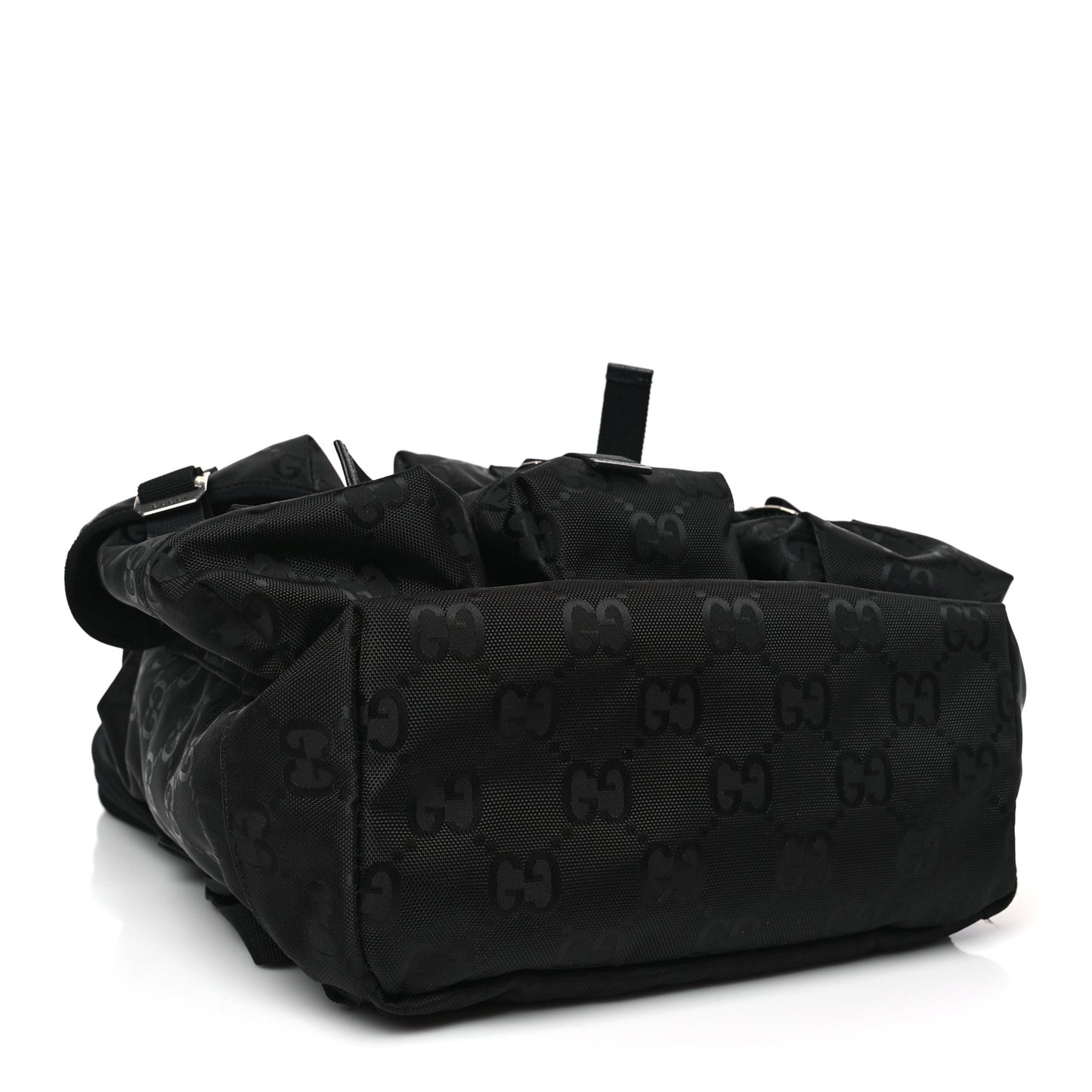Econyl Nylon Monogram Off The Grid Utility Pocket Backpack Black