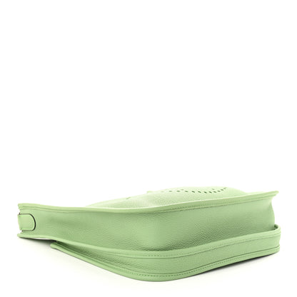 Hermes Taurillon Maurice Evelyne III PM Vert Criquet 4 of 11