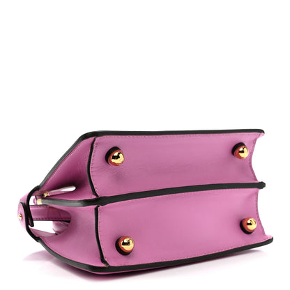 Fendi Shiny Nappa Petite Peekaboo I SEE U Satchel Rosa 4 of 11