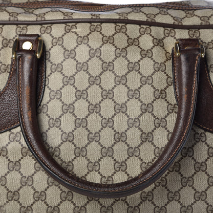 Gucci Monogram Joy Suitcase Luggage Brown 19 of 34