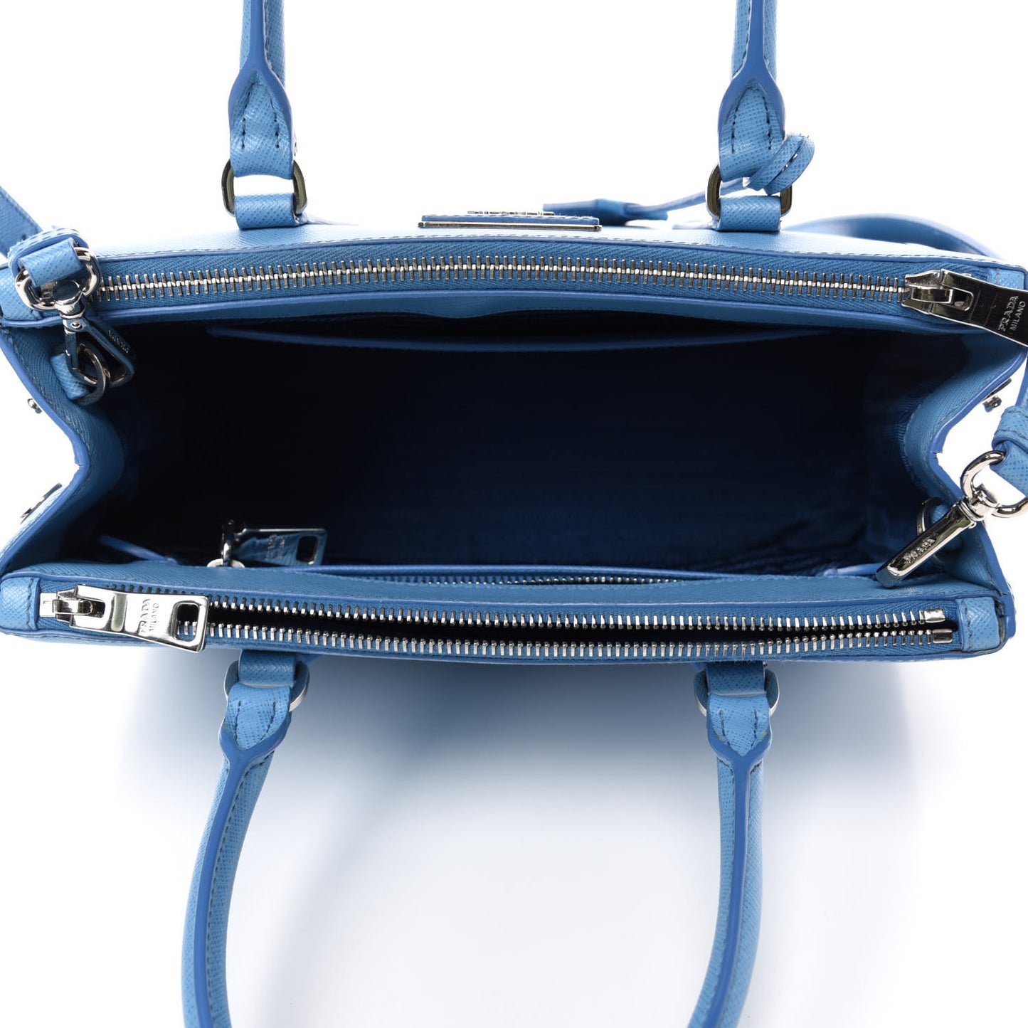Saffiano Small Galleria Double Zip Tote Mare