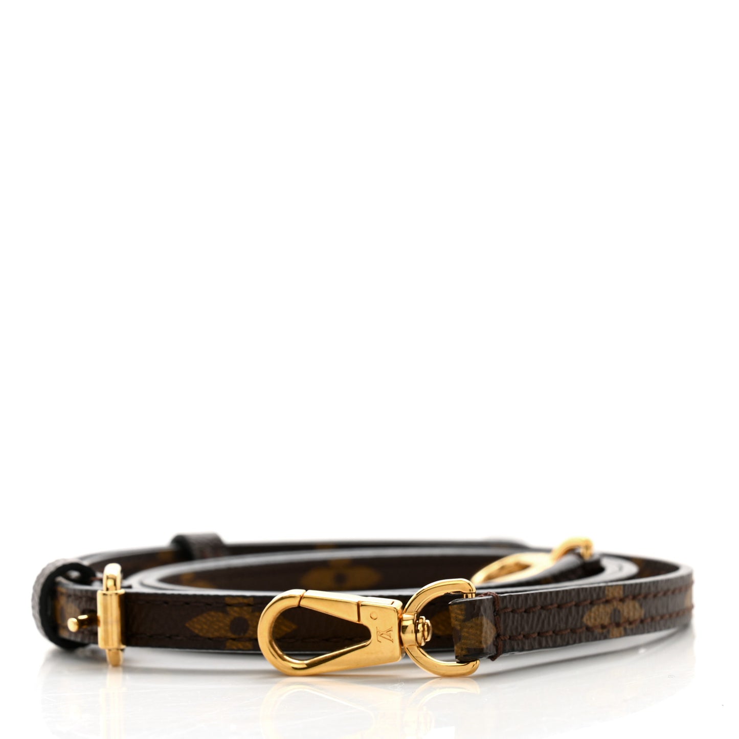 Monogram One Handle Flap Adjustable Strap
