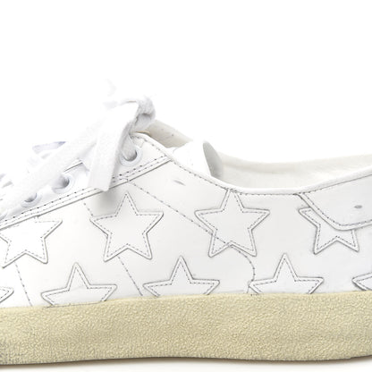 Saint Laurent Nappa Star Court Sneakers 37 White 8 of 10