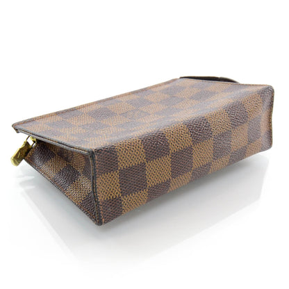 Louis Vuitton Damier Ebene Toiletry Pouch 15 3 of 6
